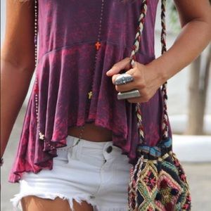 💜Free People Muscle Top